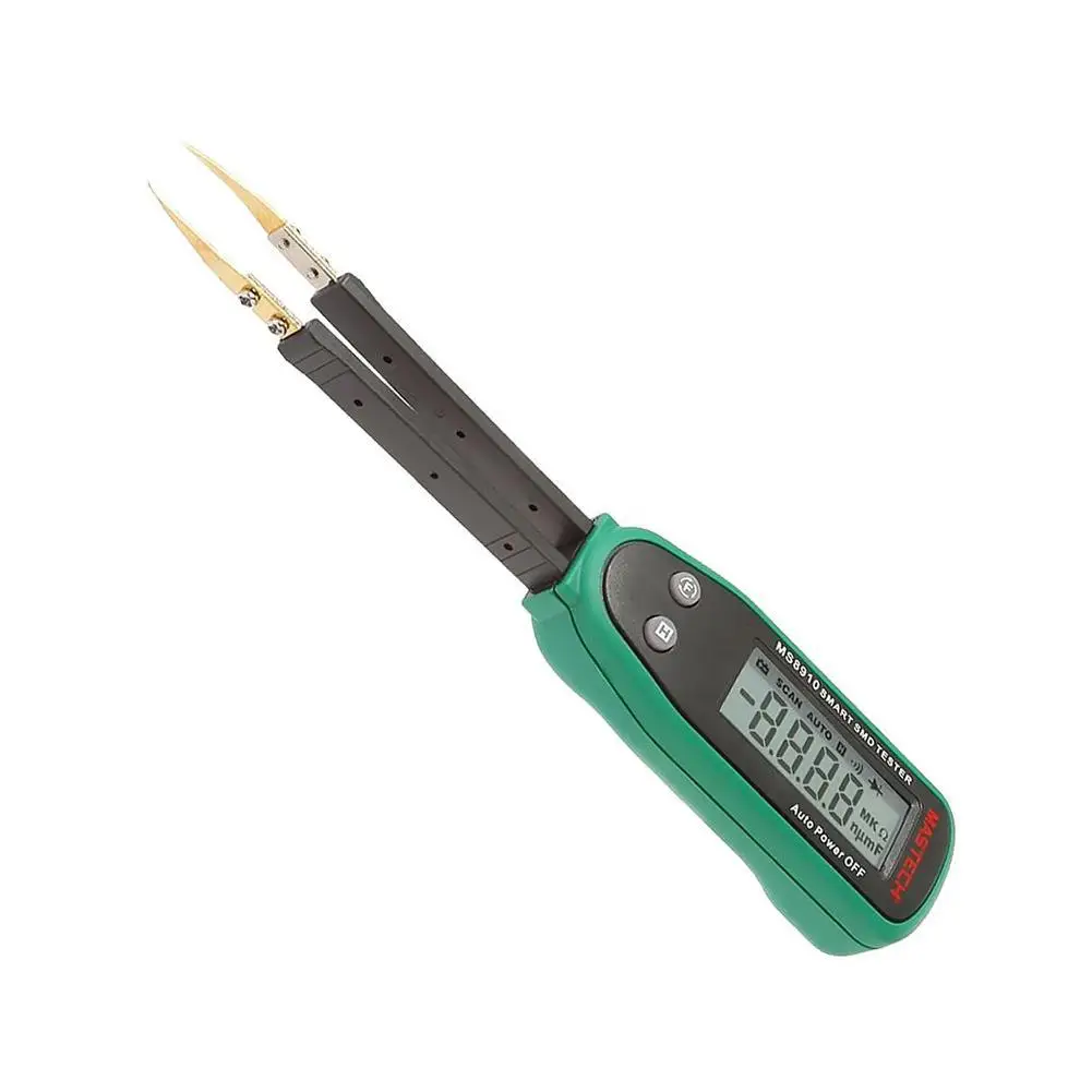 Умный Mastech SMD автоматический идентификационный тестер зажим для сопротивления