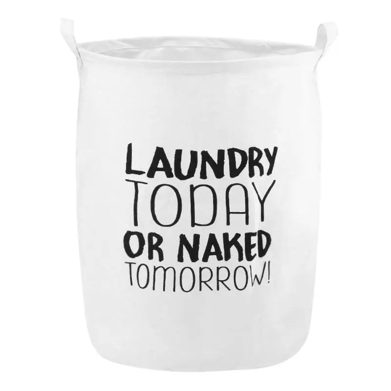 

Portable Folding Clothes Storage Bag Kids Toys Container Basket Home Accessories Storage Baskets Box 40 x 50 cm