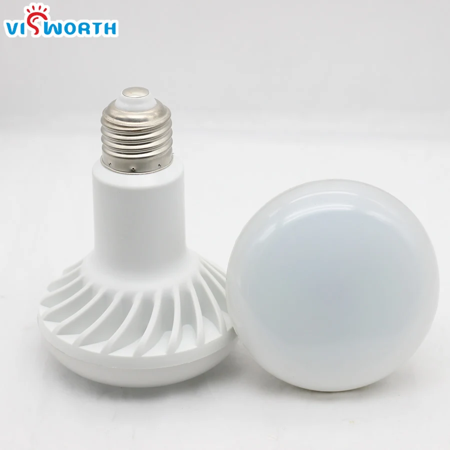Светодиодная лампа высокой яркости R80 E27 7 Вт 9 12 светодиодные лампы SMD2835 25 шт. SMD5730 24