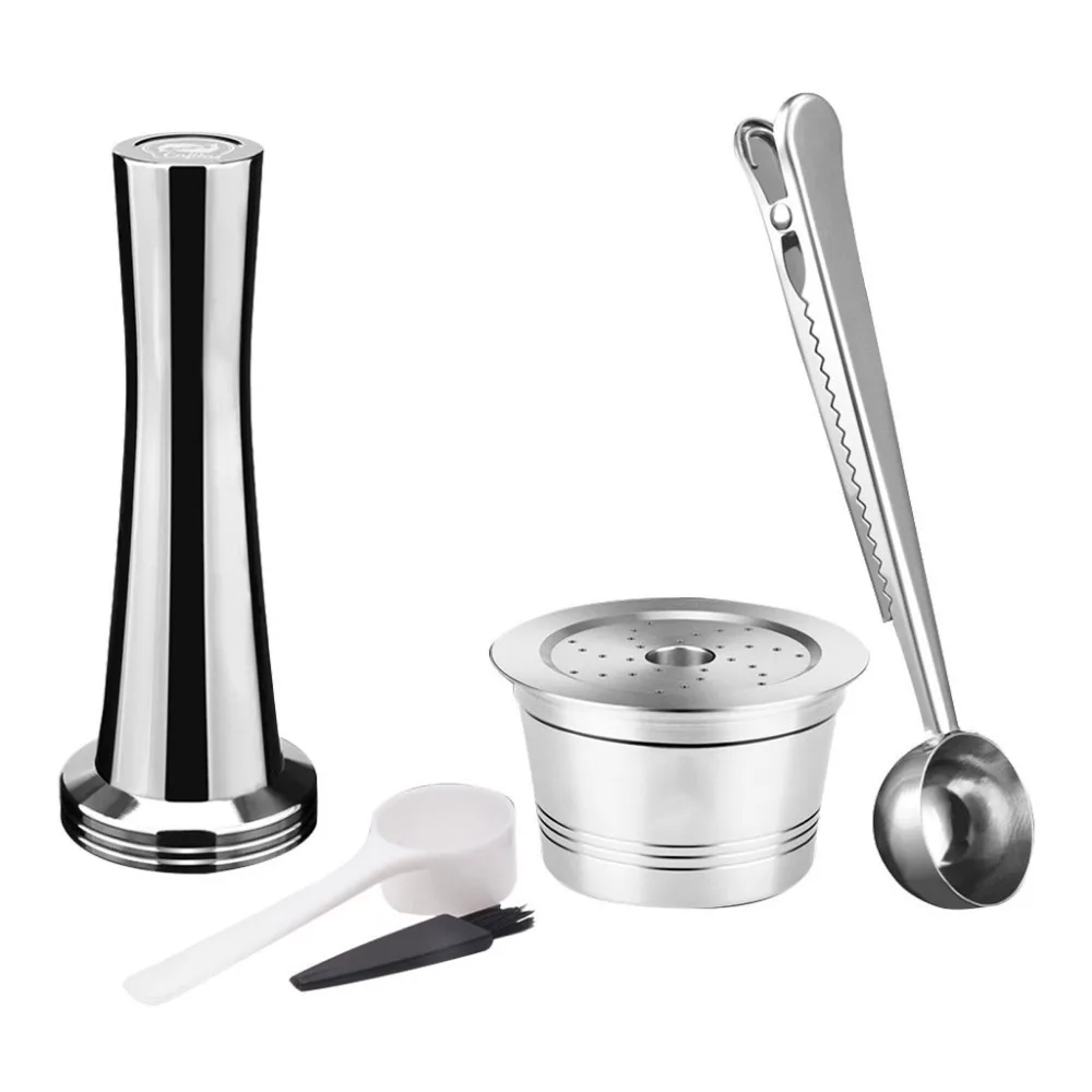 

1 Set Stainless Steel Coffee Filter Coffee Make Reusable Coffee Capsule For Caffitaly Rechargeable Inoxidable Coffee Pod