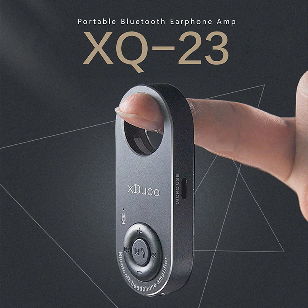 

xDuoo XQ-23 Bluetooth Stereo Headphone Amplifier CSR8670 APTX WM8955 DAC Power Amplifier Headphone Amp Noise Reduction Mic