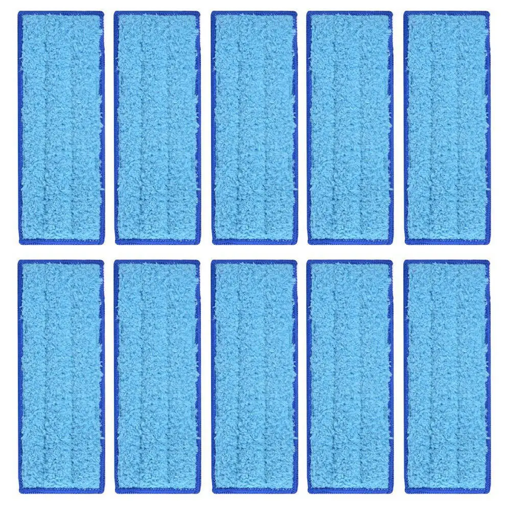 

10* Replacement Washable Wet Mopping Pads For IRobot Braava Jet 240 Cleaner Part