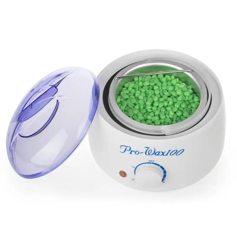 Professional Warmer Wax Heater Mini Spa 500cc Paraffin Wax Warmer Heater Hair Remover Tool Body Depilatory with 20g Wax Beans