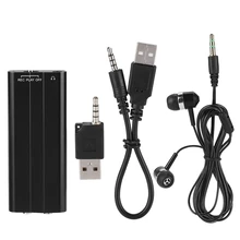 Бизнес Цифровой диктофон для встречи перезаряжаемая записывающая ручка gravador de voz с наушниками