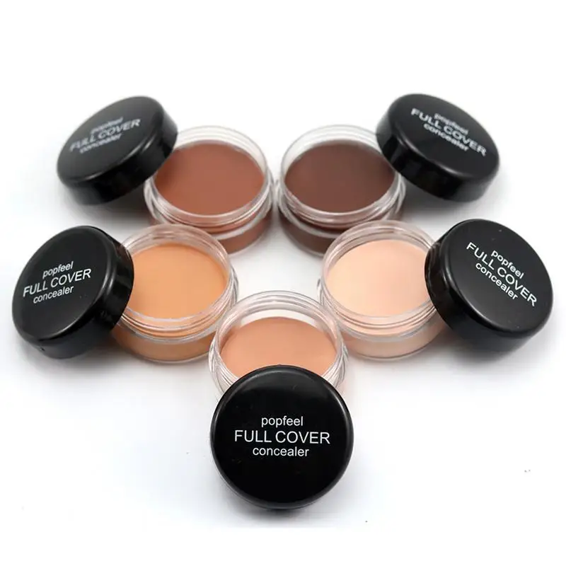 

Face Concealer Foundation Palette Creamy Moisturizing Makeup Professional Natural Face Concealers Colour Correctors