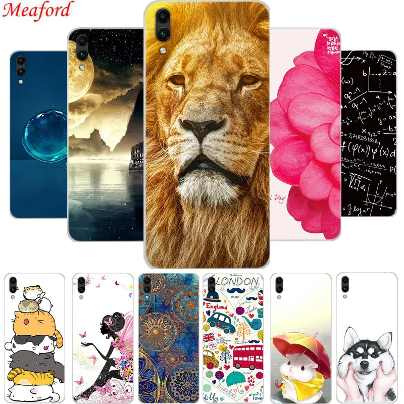 

For Huawei Y7 Prime 2019 Case Cover 6.26'' Soft TPU Silicone Phone Case For Huawei Y7 Prime 2019 Case DUB-AL20 DUB-TL00 coque