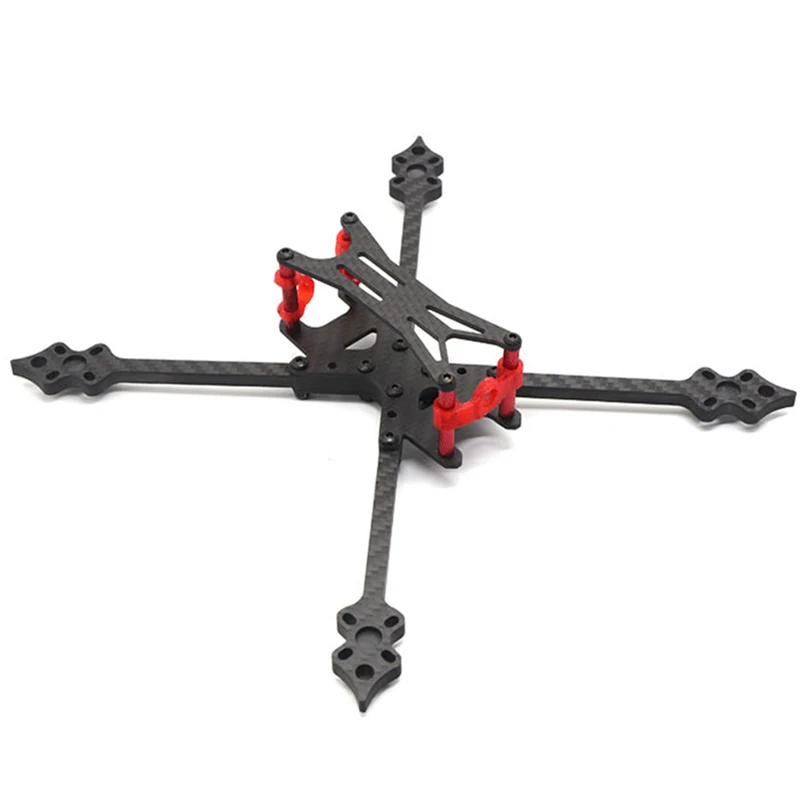 

218MM Wheelbase LHX 218 Frame Kit 5MM Split Rack Carbon Fiber CF For DIY FPV Racer RC Drone Quadcopter Spare Parts