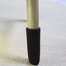 4 шт., настольная мебель, рукав для ног, вязание, противоскользящее покрытие, протектор, утолщенная защита пола, стул, носки для ног