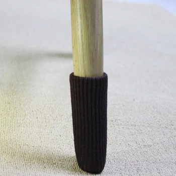 

4Pcs Table Furniture Feet Sleeve Knitting Anti-slip Cover Protector Thicken Floor Protection Chair Leg Socks