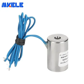 

Mini Round Electro Holding Magnet Mkp16 / 25 Holding Lifting Magnet Self Holding Electromagnet Dc 6v 12v 24v