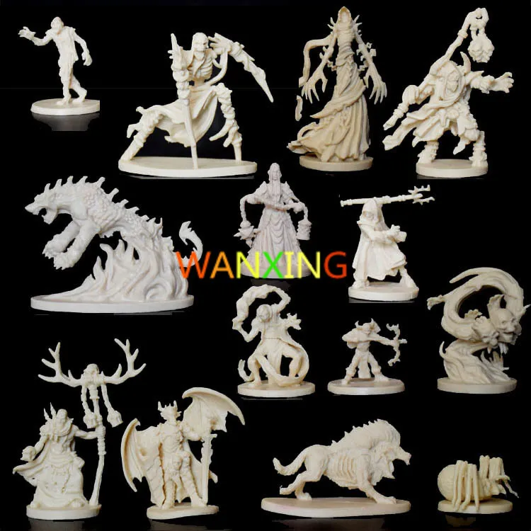 1/72 Scale Models Dragons And Dungeons DND Background Board Role-playing Games Resin Model Descent Thorough Jedi Free Shipping