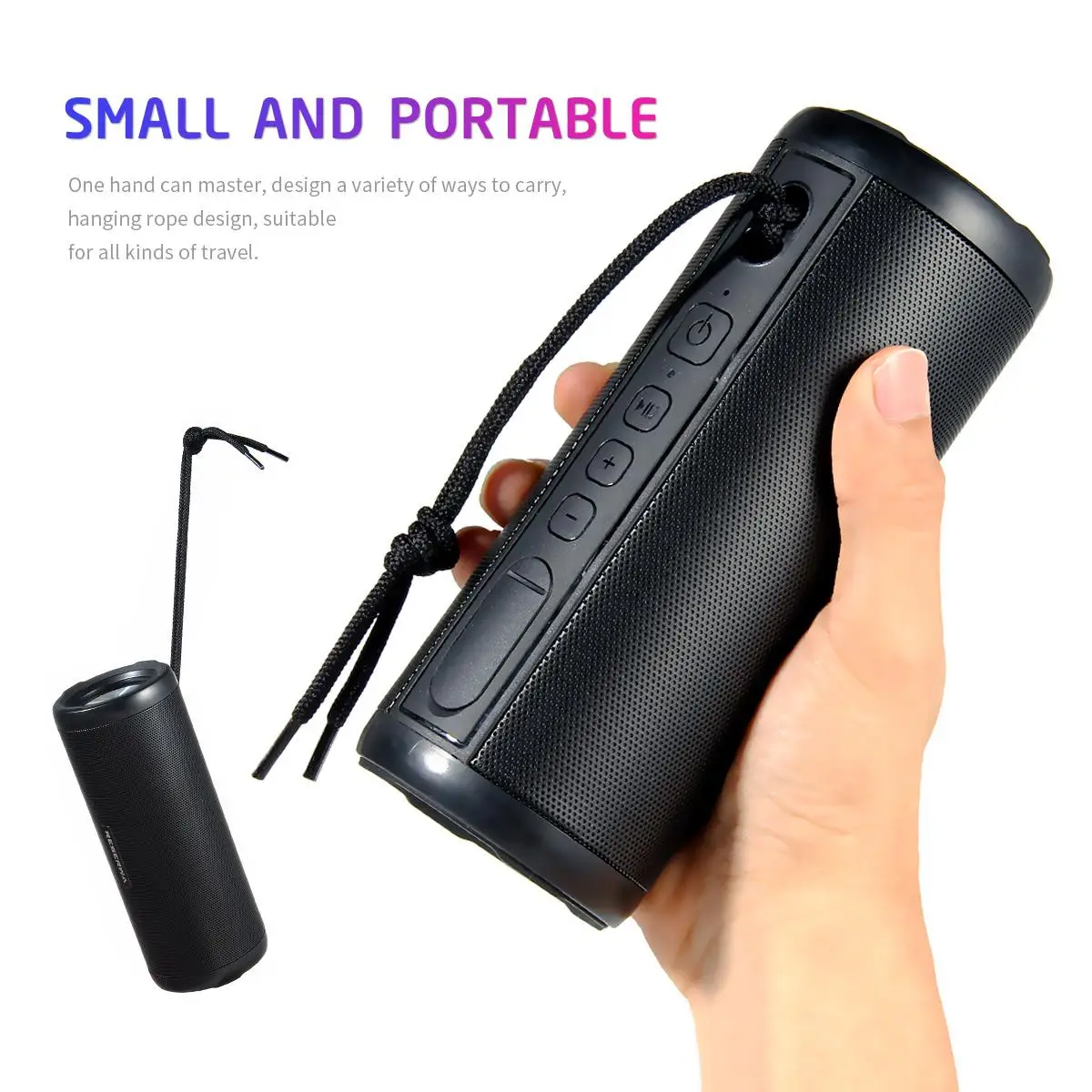 

Waterproof Bluetooth Speakers HIFI Live Sound Outdoor Wireless Portable Speaker Waterproof Speakers for Party Motorcycle Bike