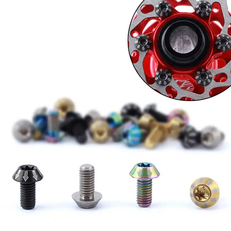 Viti Regolazione Freni Bici In Alluminio - 10 Pezzi M10 Per Manubrio Freno Bicicletta - Foto 12