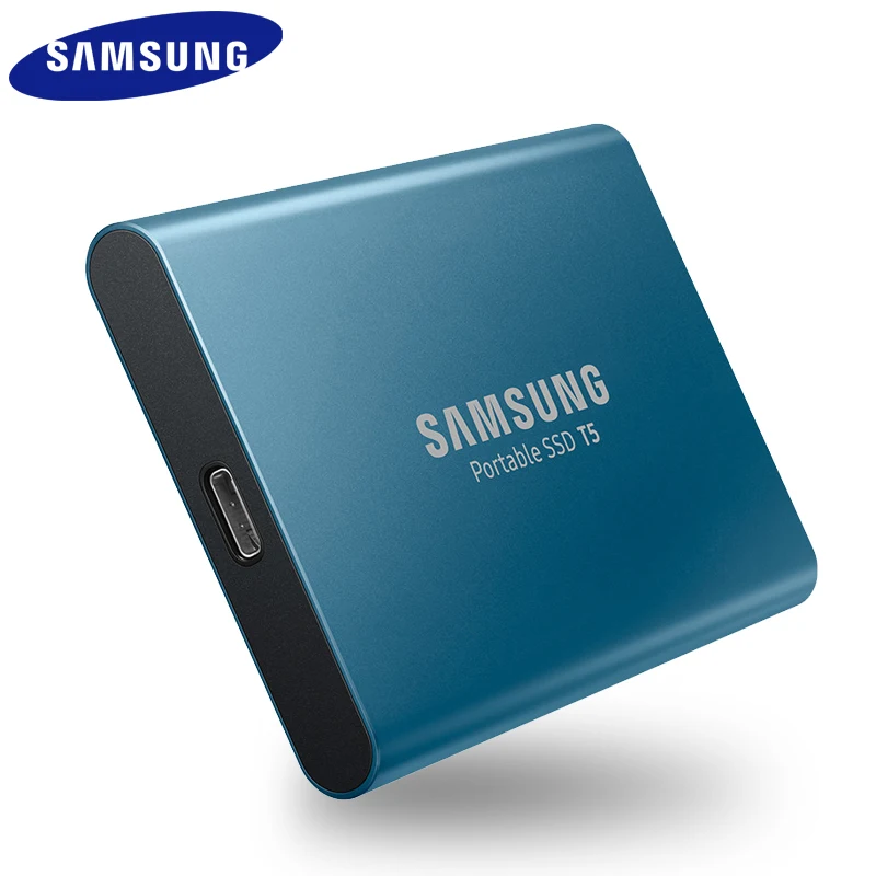 Samsung externo SSD T5 250gb 500g 1T 2T externo estado sólido Hd disco duro Usb 3,1 gen2 (10 gbps) y Compatible con atrás para PC - 2