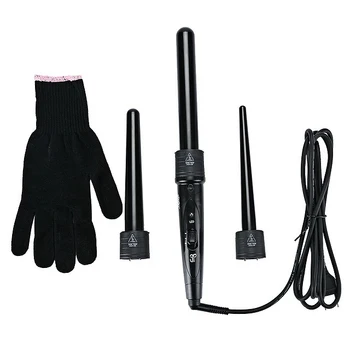 

Dodo 3 In 1 Hair Curlers Care Styling Curling Wand Interchangeable 3 Parts Clip Hair Iron Curler Set Curler Hair Styles Tool