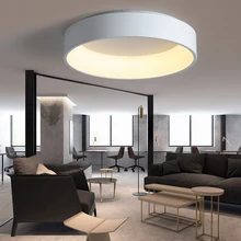 Black/white/gray Minimalism Modern Led Ceiling Lights For Living Room Bed Room Lamparas De Techo Led Ceiling Lamp Light Fixtures white black finish living room bedroom study room led ceiling lights lampara de techo modern led ceiling lamp fixtures