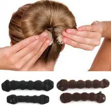2 шт./компл. булочки для волос Braider женские аксессуары для волос ручной работы легкая резинка для волос для девочек нейлоновая Удобная веревочная Пряжка кормушка
