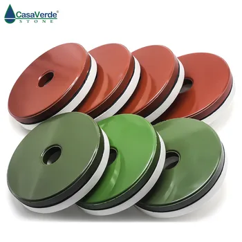 شراء دعامة قفل الحلزون بسماكة 10 مللي متر 125 مللي متر من الألماس 5 بوصة لتلميع الحواف والجرانيت والرخام