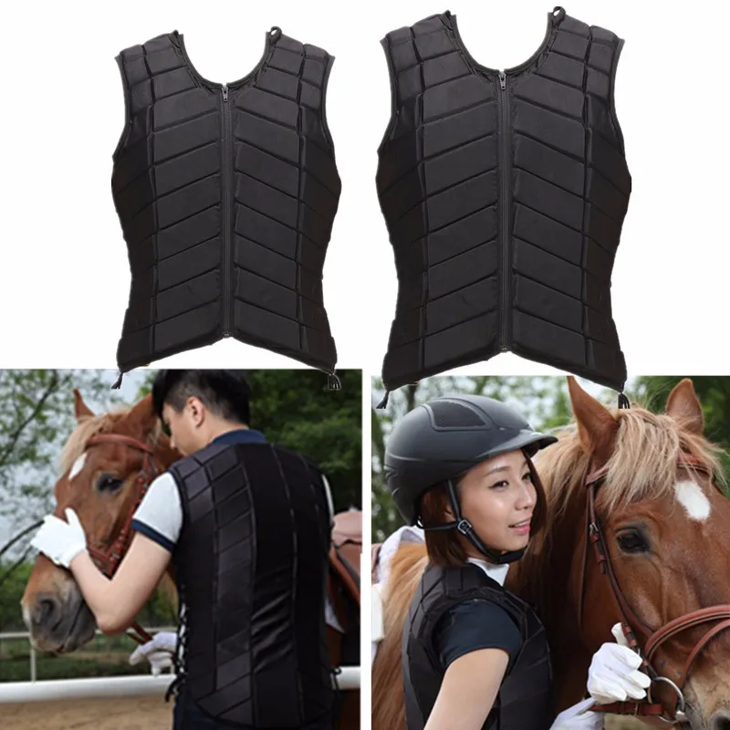 SGODDE Horse Riding Safety Eventing Equestrian Protective Eventer Vest Body Protector