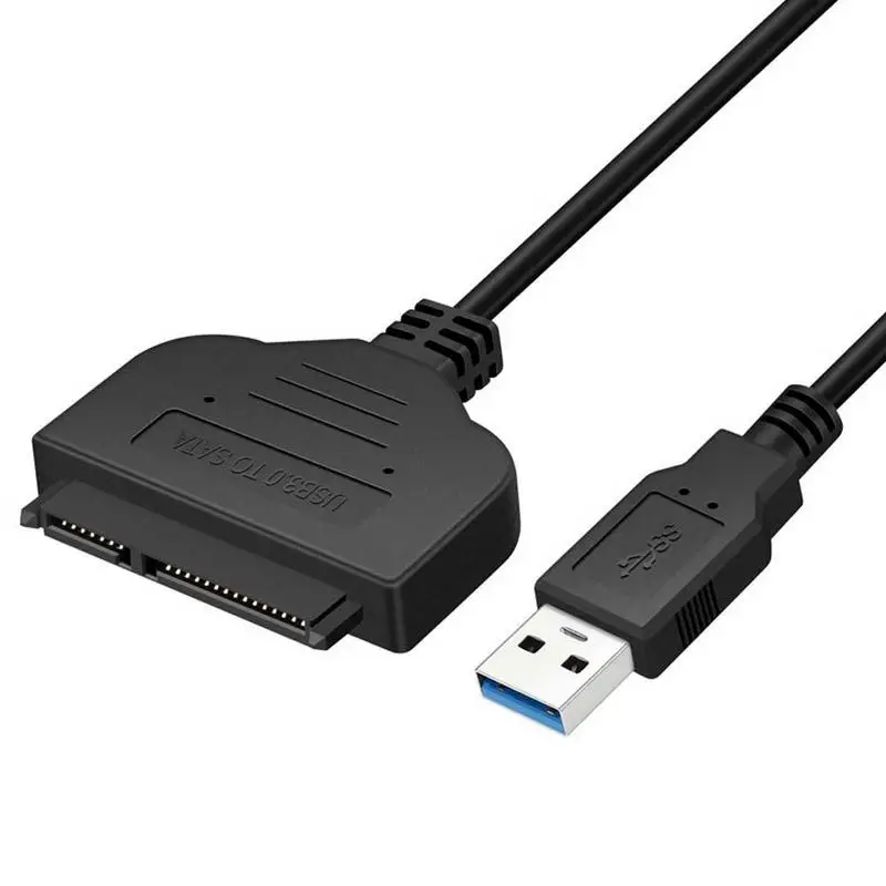 New USB 3.0 To Sata Adapter Converter Cable 22pin SataIII To USB3,0 Adapters For 2.5