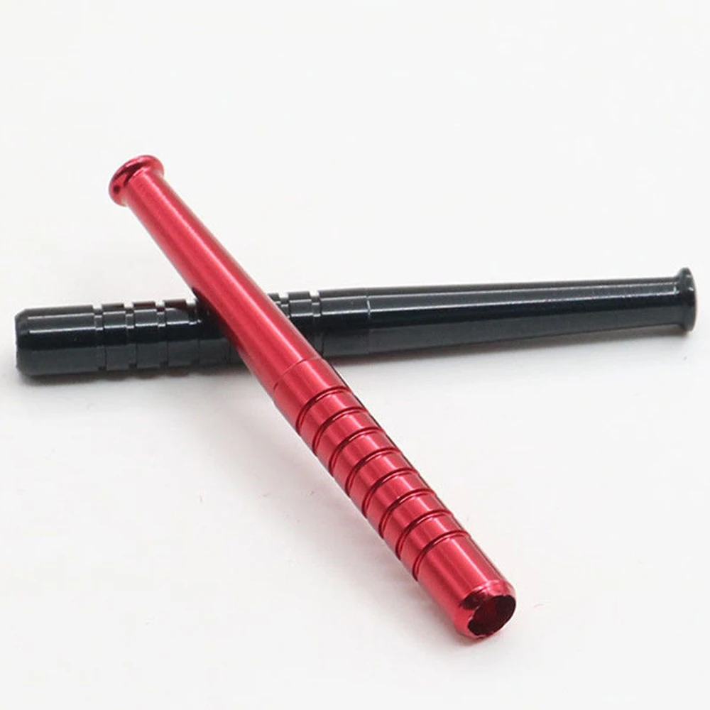 

Aluminum Alloy Smoke Pipe Portable Metal Snuff Sniffer Snorter Straw Nasal Tube Snuffer Bullet