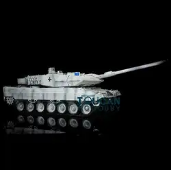 Henglong 1/16 6,0 поколения инфракрасный боевой снег Leopard2A6 RTR rc Танк 3889 360 револьверный поворот отдача ствола