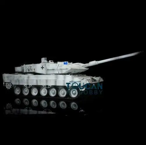 

Henglong 1/16 6.0 Generation Infrared Fighting Snow Leopard2A6 RTR RC Tank 3889 360 Turret Rotate Barrel Recoil