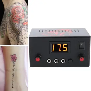

Digital Dual Tattoo Machine Power Supply with LCD for Tattoo Machine Foot Pedal Power Supply Permanent makeup Tool