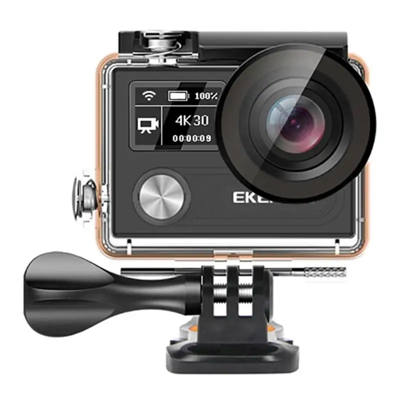 

EKEN H8R Ultra HD 4K 30FPS WIFI Action Camera 30m Waterproof 2.0Inch 14MP 1080p 60fps DVR Underwater Extreme pro Sport Camera