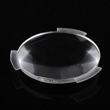 Leory lentes de realidade virtual vr, 2 peças, substituição de lentes de realidade virtual de 25*45mm vr, lentes asféricas biconvexo pmma para google óculos 3d do vr do papelão