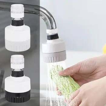

Universal 360 Rotary Faucet Water Tap Nozzle Filter Kitchen Bathroom Faucet Water Bubbler Swivel Head Adapter Water Saving Tap
