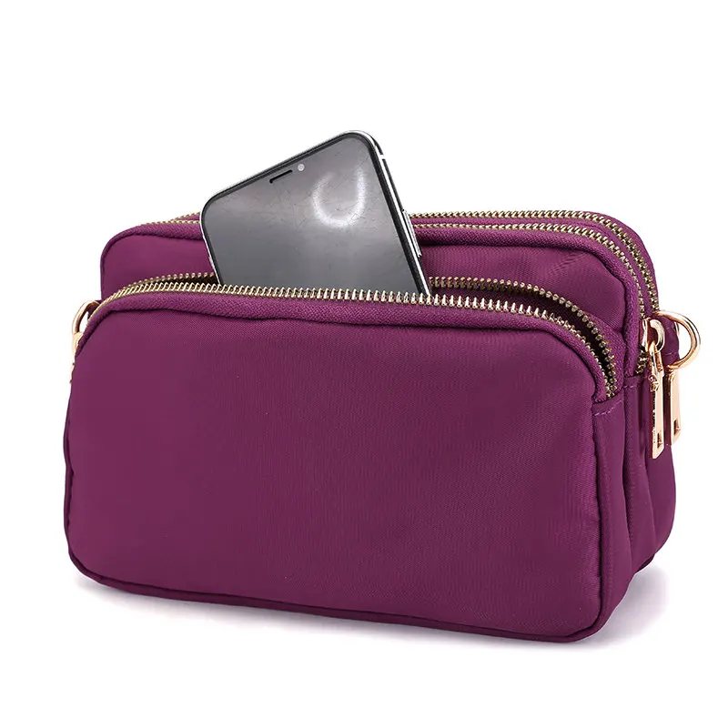 

Waterproof Nylon Women Messenger Bags Female Flap Crossbody Shoulder Bags Casual Day Clutch Purse Vintage Hobos Ladies Handbags