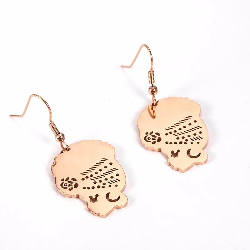 Женские серьги подвески RIR из нержавеющей стали в африканском стиле Ювелирные