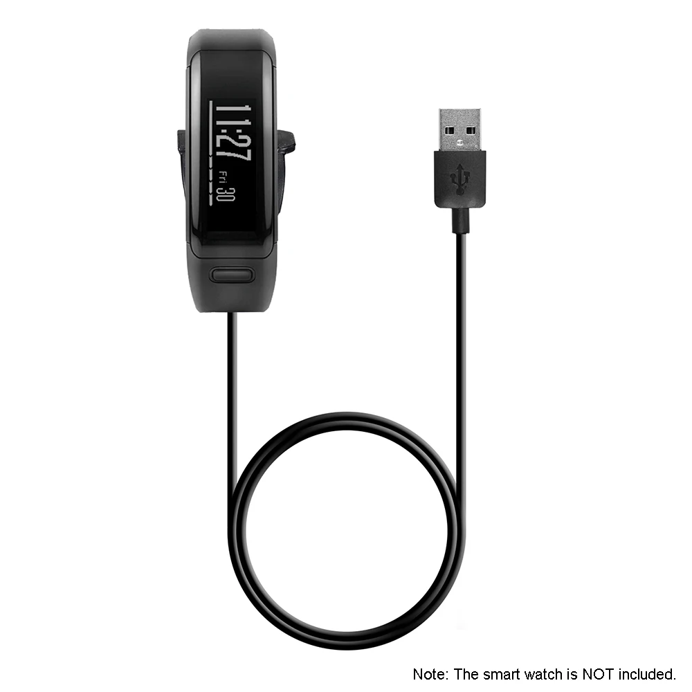 

NEW USB Power Charger Cable Smart Watch Charging Cable Fast Charging Dock Data Cord For Garmin VIVOSMART HR Intelligent Watch