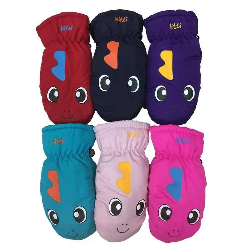 

2018 NEW Children's waterproof winter warm gloves cute girl boy ski gloves motorcycle windproof sports outdoor gloves