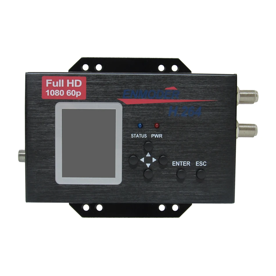 

H.264/MPEG4 AVC HDMI to DVB-C Encoder Modulator 1 Router H.264 Digital RF Modulator DVB-C H.264 HD Transmitter via coax EMB320C