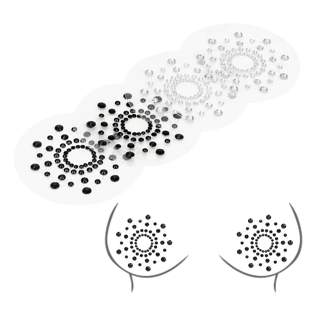 OLO 1 пара наклейка на сосок многоразовая самоклеящаяся Крышка для сосков лепестки