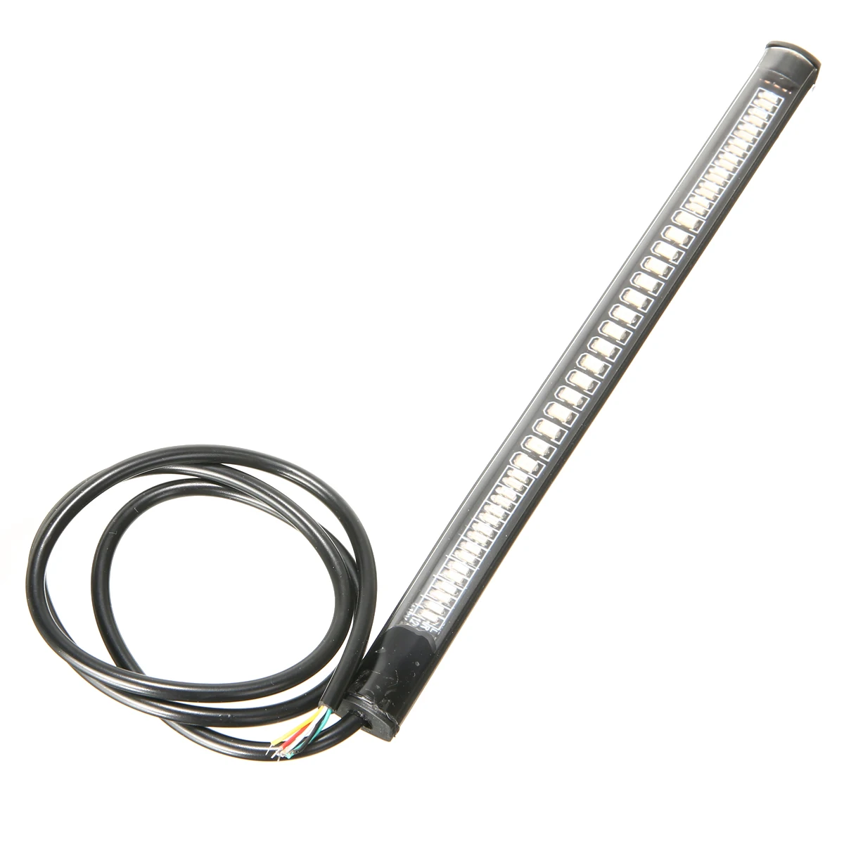 

Universal 32 LED SMD Flexible Motorcycle Plate Brake Tail Lamp Signal Turn Light 12V 16W Waterproof Running Light Strip