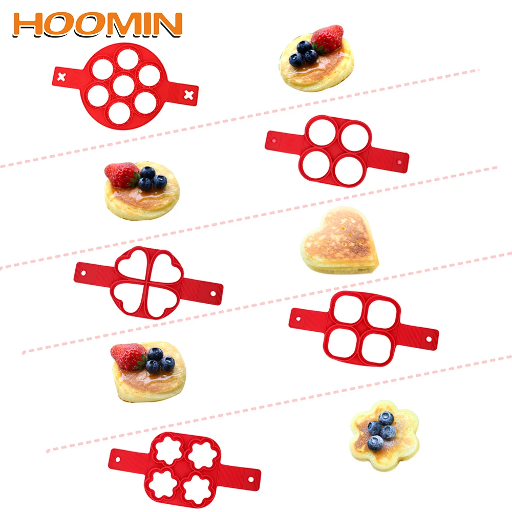 HOOMIN кольцо для яиц форма силиконовая торта блинов пористая антипригарная сыра