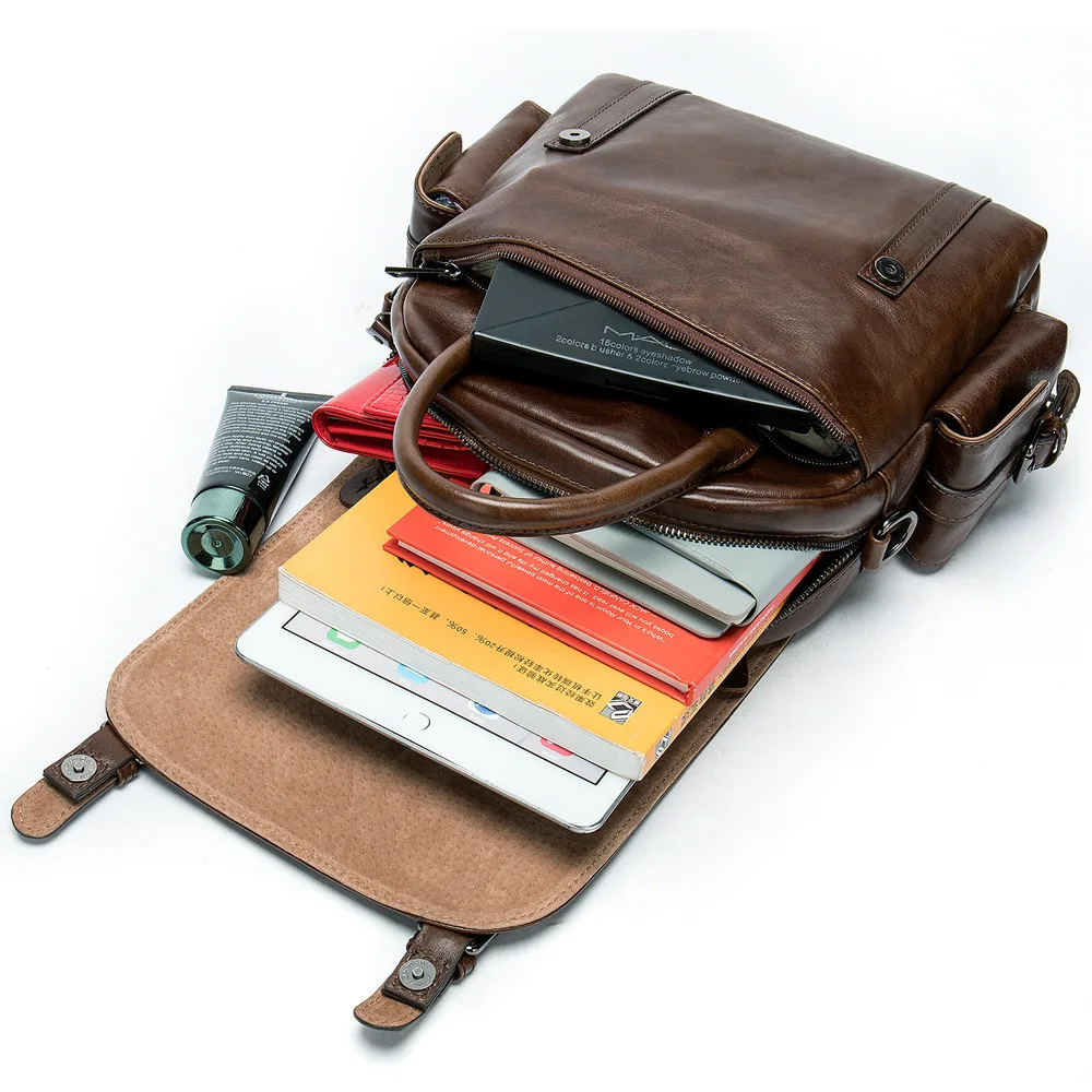 “ Sacos de Alta Crossbody dos Homens Laptop Nova