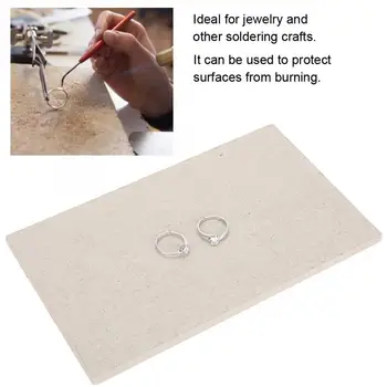 

Heat Insulation Soldering Board for Jewelry Processing Welding Tools Accessory High Quality Asbestos Tile Jewelry Tool