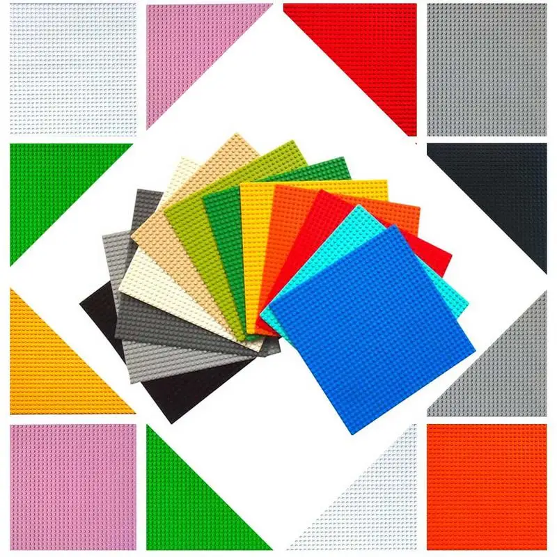 

1 PC Small Base Plate Toy 32*32dot Colors DIY Building Blocks Wall Accessories Toys Small Particle Building Blocks Pad