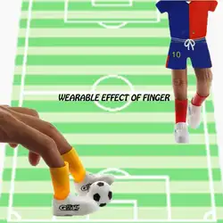 10 шт./компл. пластиковый Пальчиковый Футбол игры настольные интерактивные футбольные игрушки привлекательные забавные гаджеты Необычные