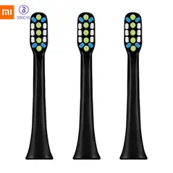 Xiaomi SOOCAS 1/2/3 шт Замена Зубная щётка головы Mijia SOOCARE X3 головка электрической зубной щетки зубов Уход Инструмент насадки зубных щеток