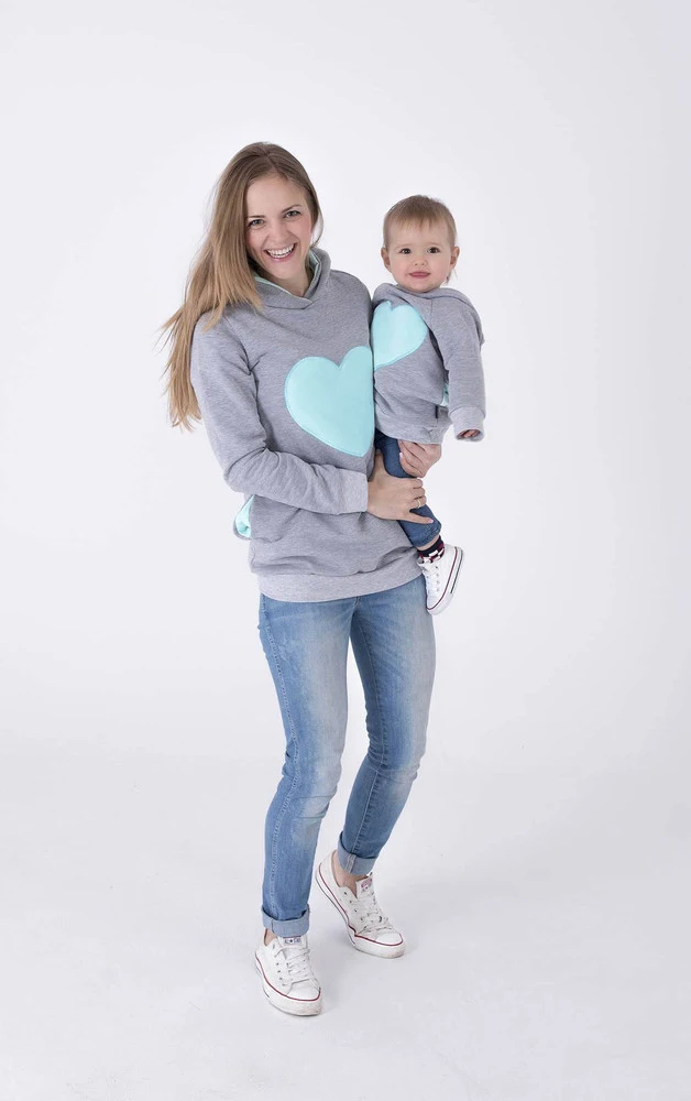

2019 latest design mom son costume and my mom daughter sweatshirt clothes family matching pullover