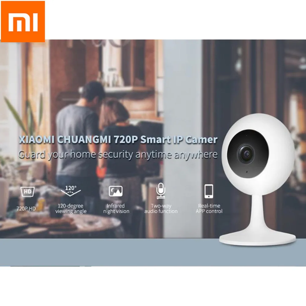 

XIAOMI CHUANGMI CMSXJ01C Baby Monitor 720P Smart Camera IR Remote Control Wireless WiFi Motion Detection Baby Sleeping Monitors