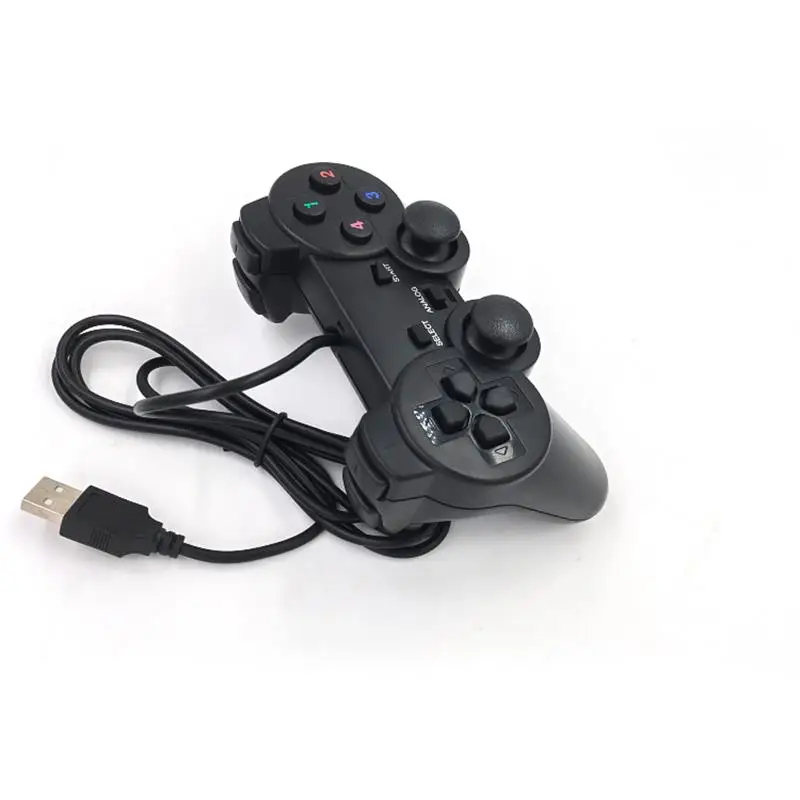 Новейший USB2.0 проводной ПК игровой контроллер геймпад Ударная вибрация джойстик