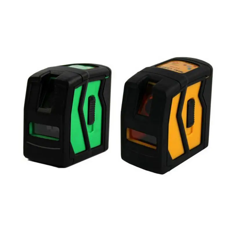 

Mini Self Leveling Laser Level Vertical Horizontal Red Green Line Tools Clamp