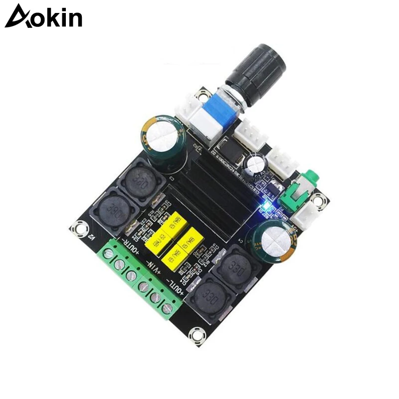 

Aokin TPA3116 D2 50W x 2 High Power Digital Audio Music Amplifier Board Stereo Amplifier Speaker Amplifiers Board