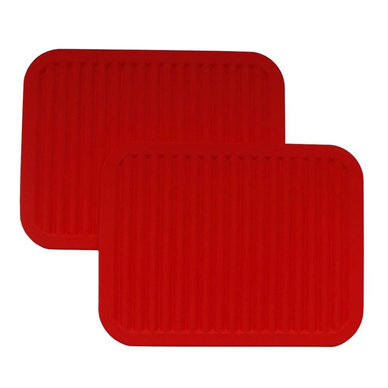 

Pack of 2 Silicone table mat Supports for dishes Hot By Cooking tools Multifunction Rest dishes, Rest Spoons